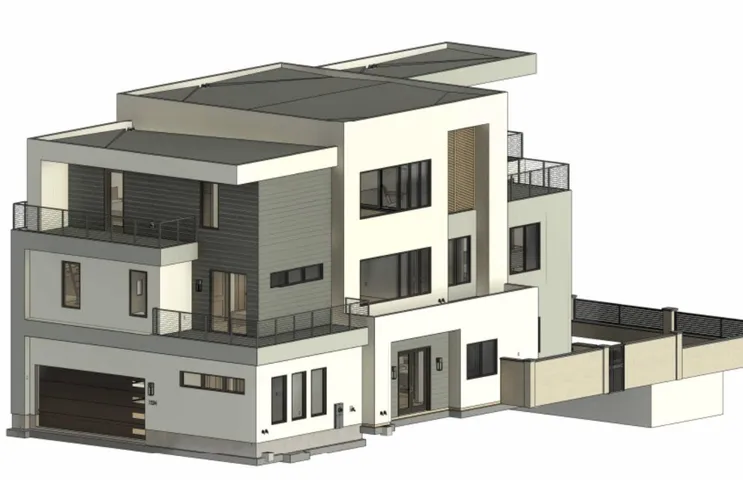 * Rendering of The Del Rey