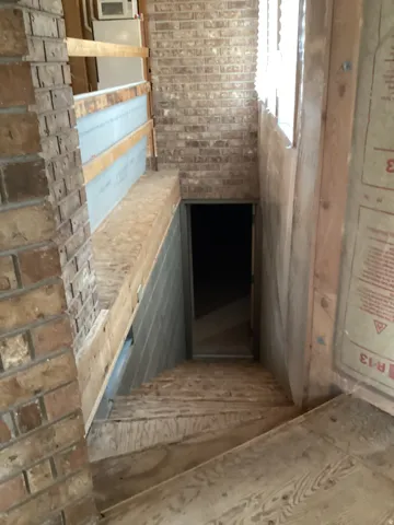 View of stairs