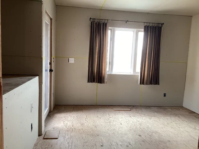 View of spare room