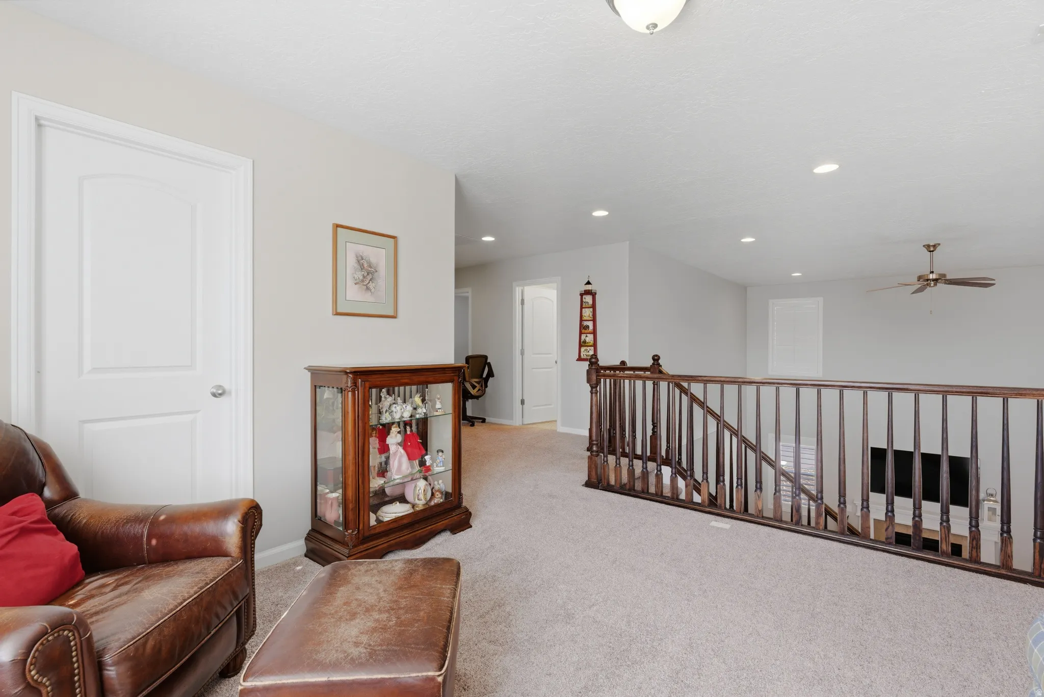 Second floor open living room