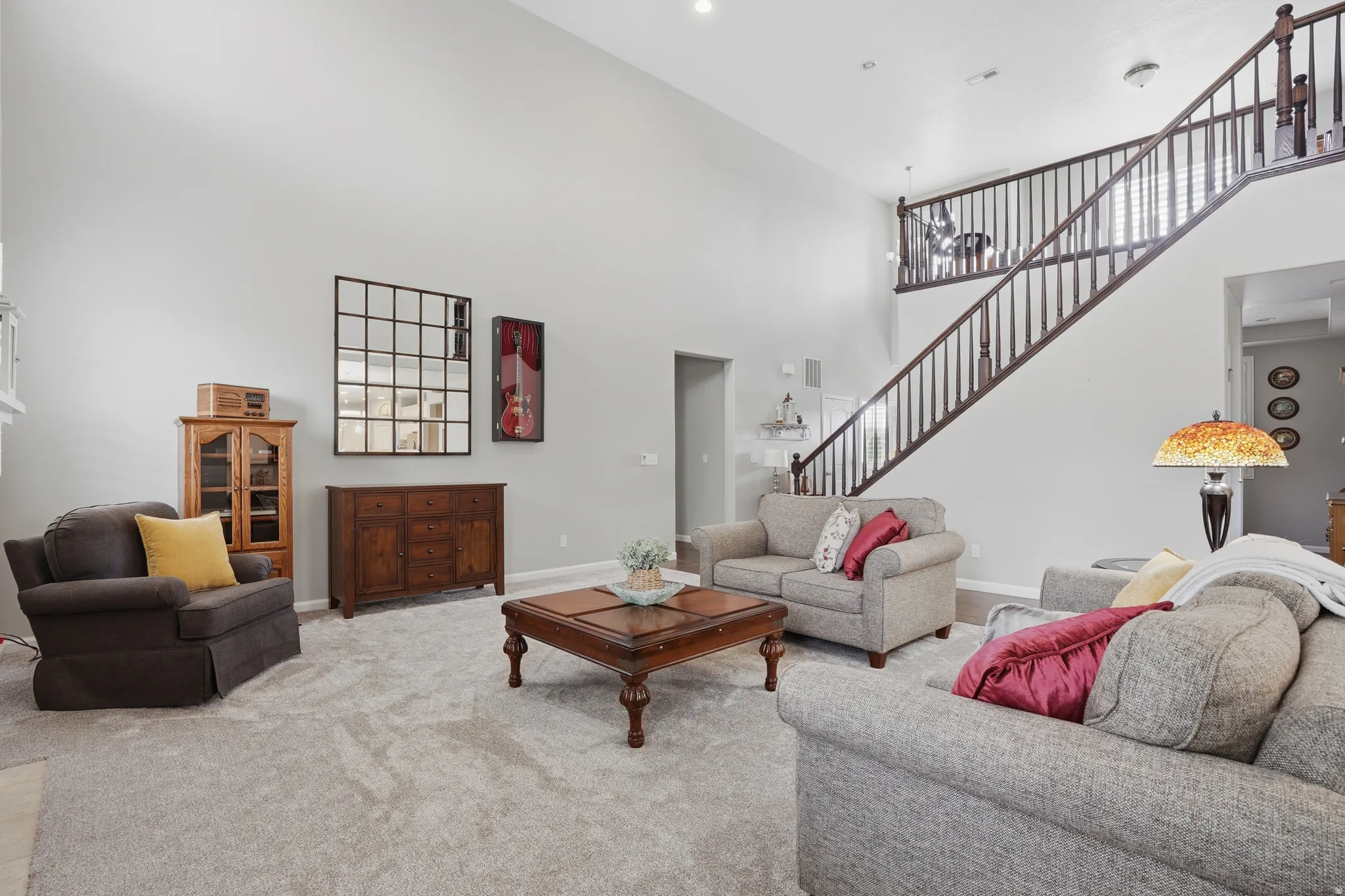 Two-story ceilings