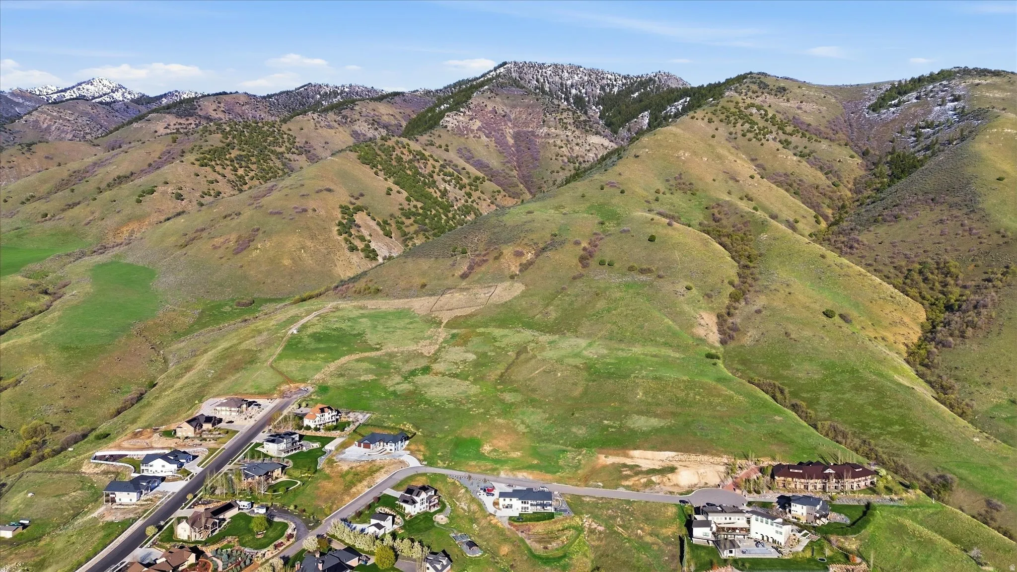 Drone / aerial view of this gorgeous North Logan property.