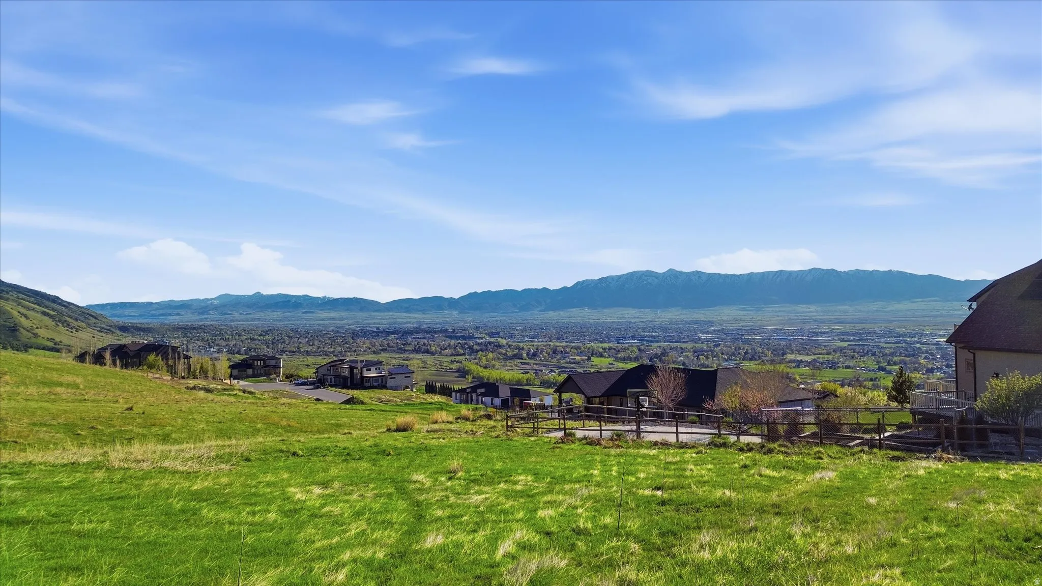 View of mountain backdrop