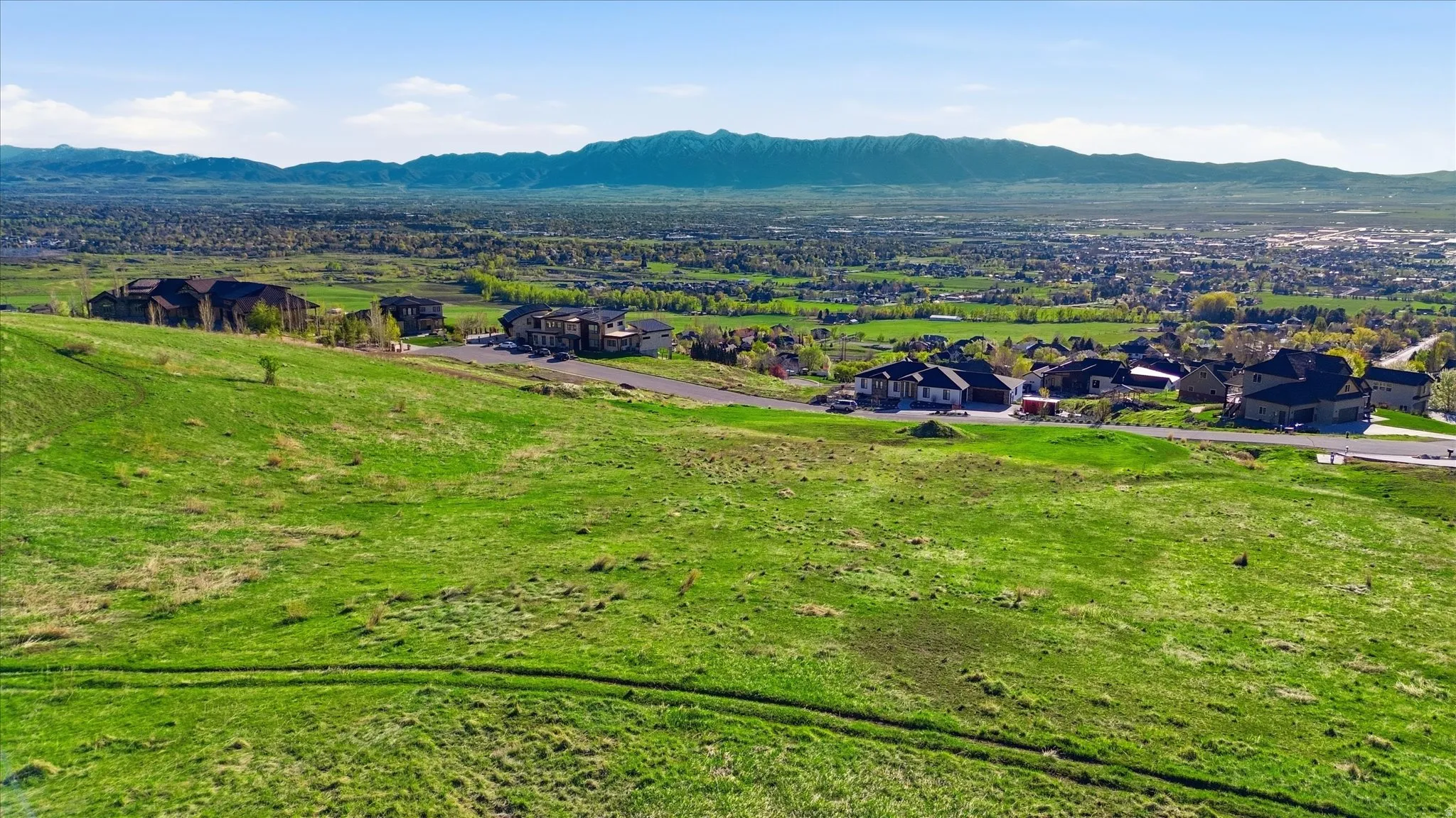 View Valley featuring Wellsville mountains