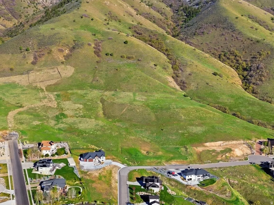Ariel view of the property on the East bench of North Logan.
