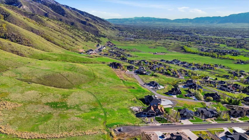 Bird's eye view of property.