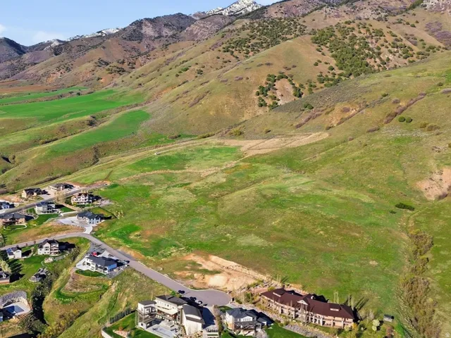 Drone / aerial view of mountains