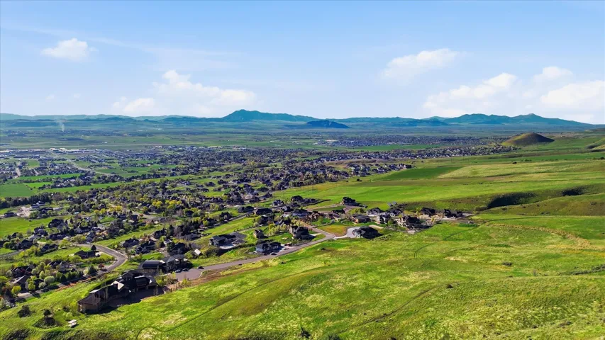 Aerial view of the Northwest views of the Valley