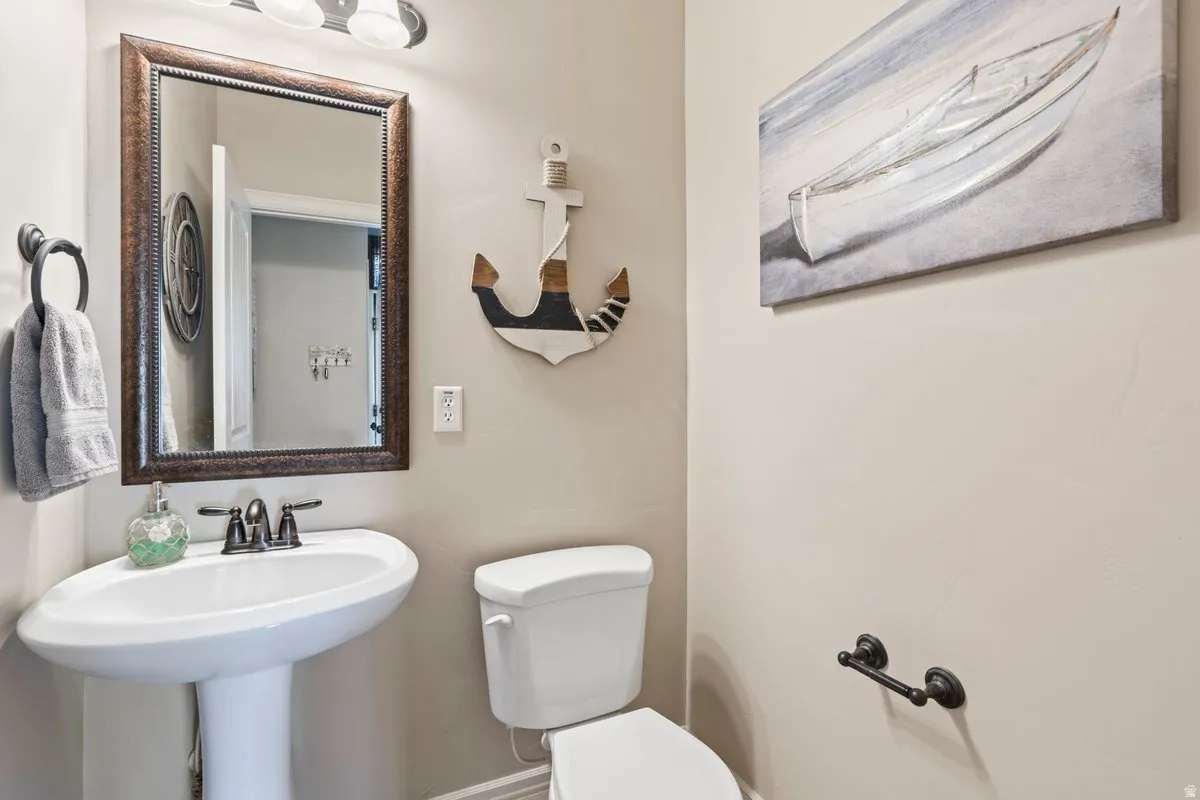 Bathroom with toilet