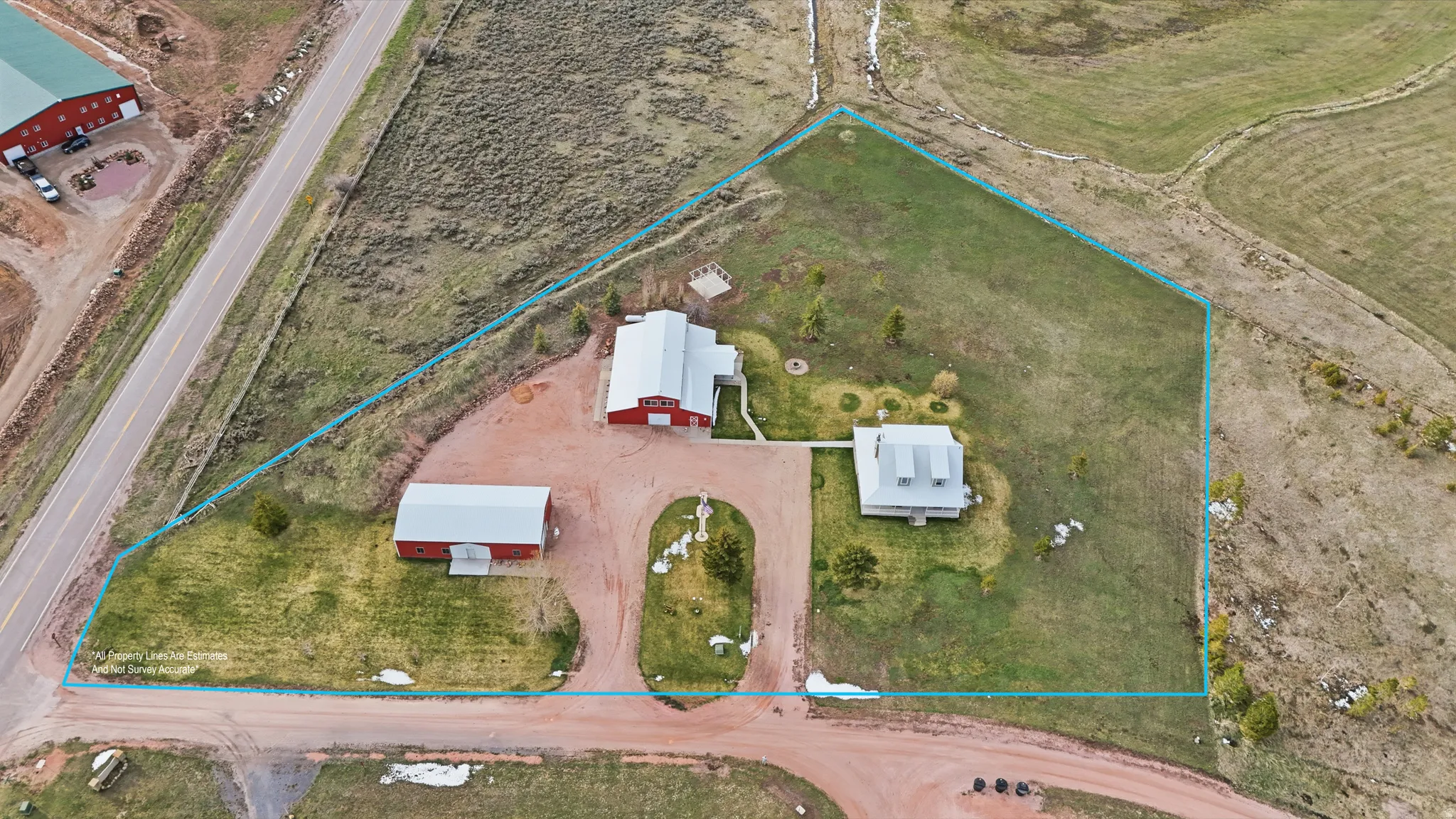 View of property location featuring property parcel outlined