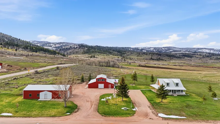 View of rural area with a mountainous background