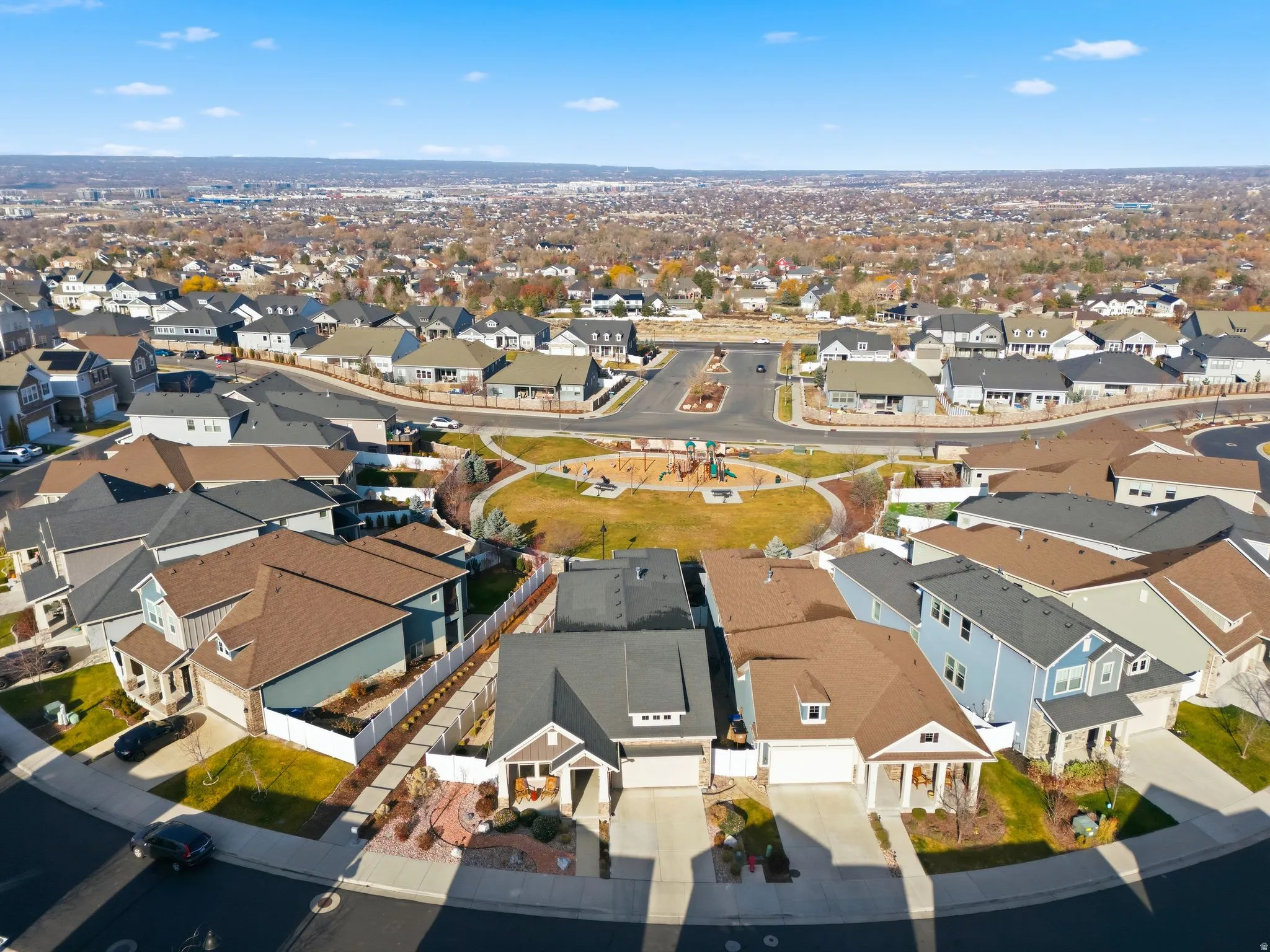 Amazing view of the Valley from two-story backside of house.