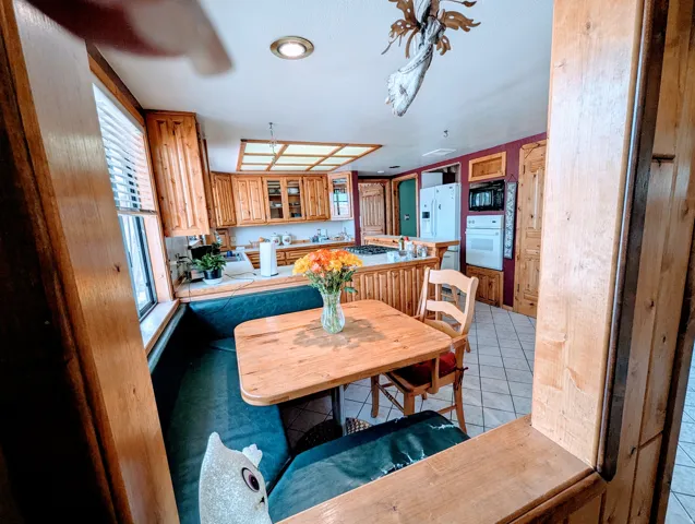 View of dining space
