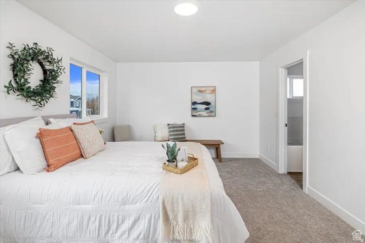 Primary bedroom to bath