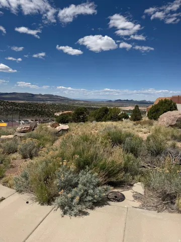 View of mountain backdrop