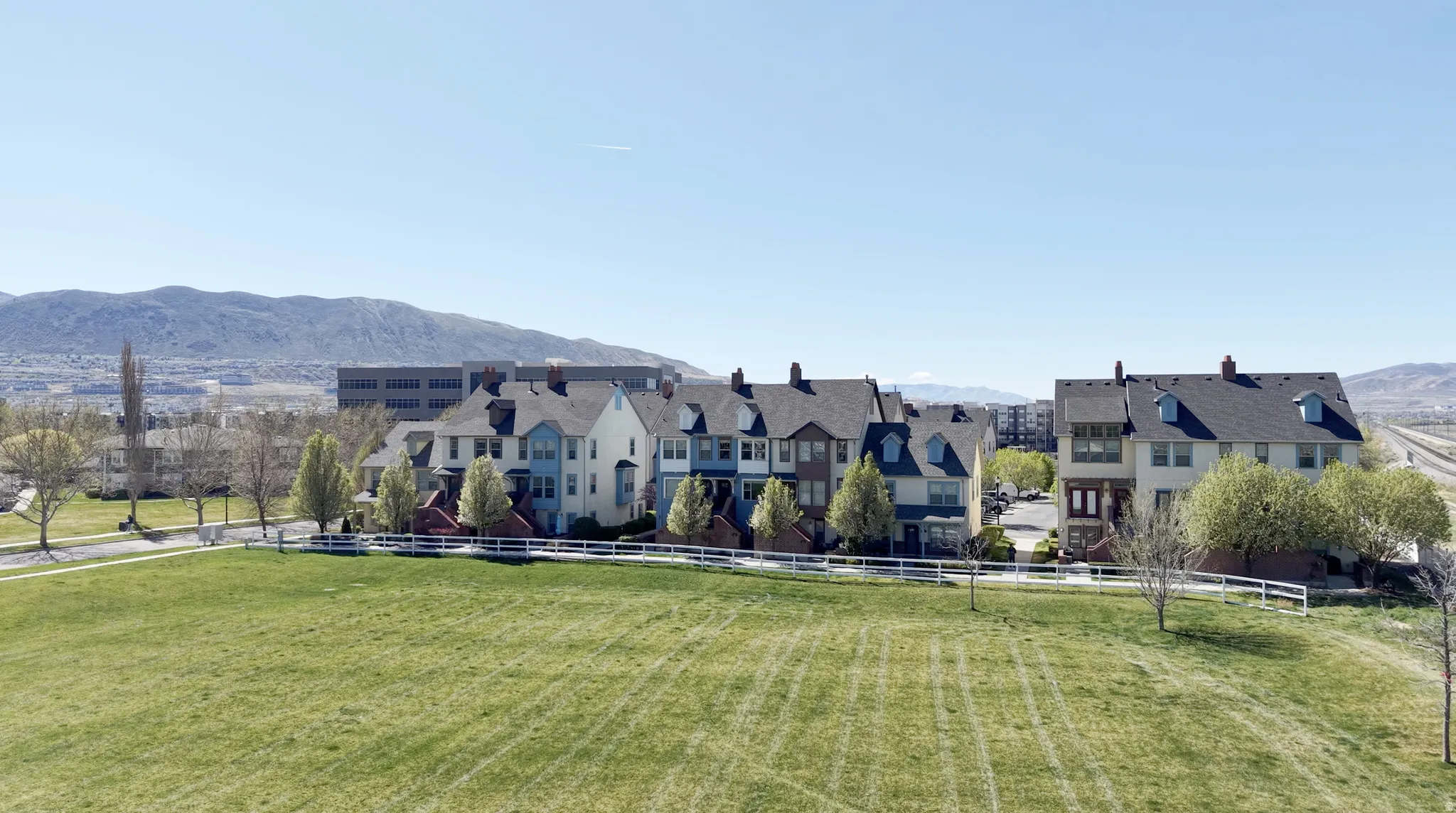 View of community featuring a mountain view
