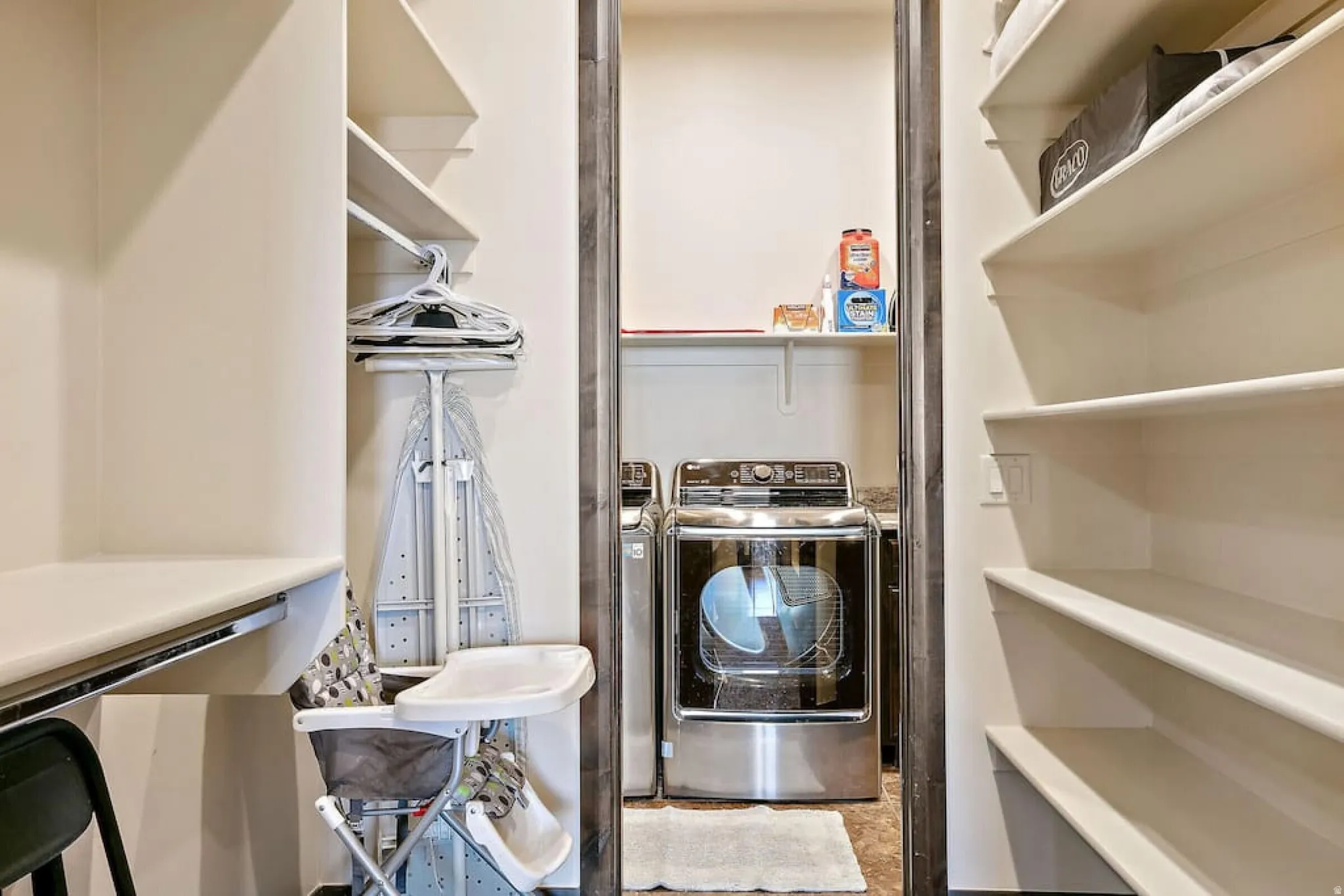 Laundry area featuring washer and dryer