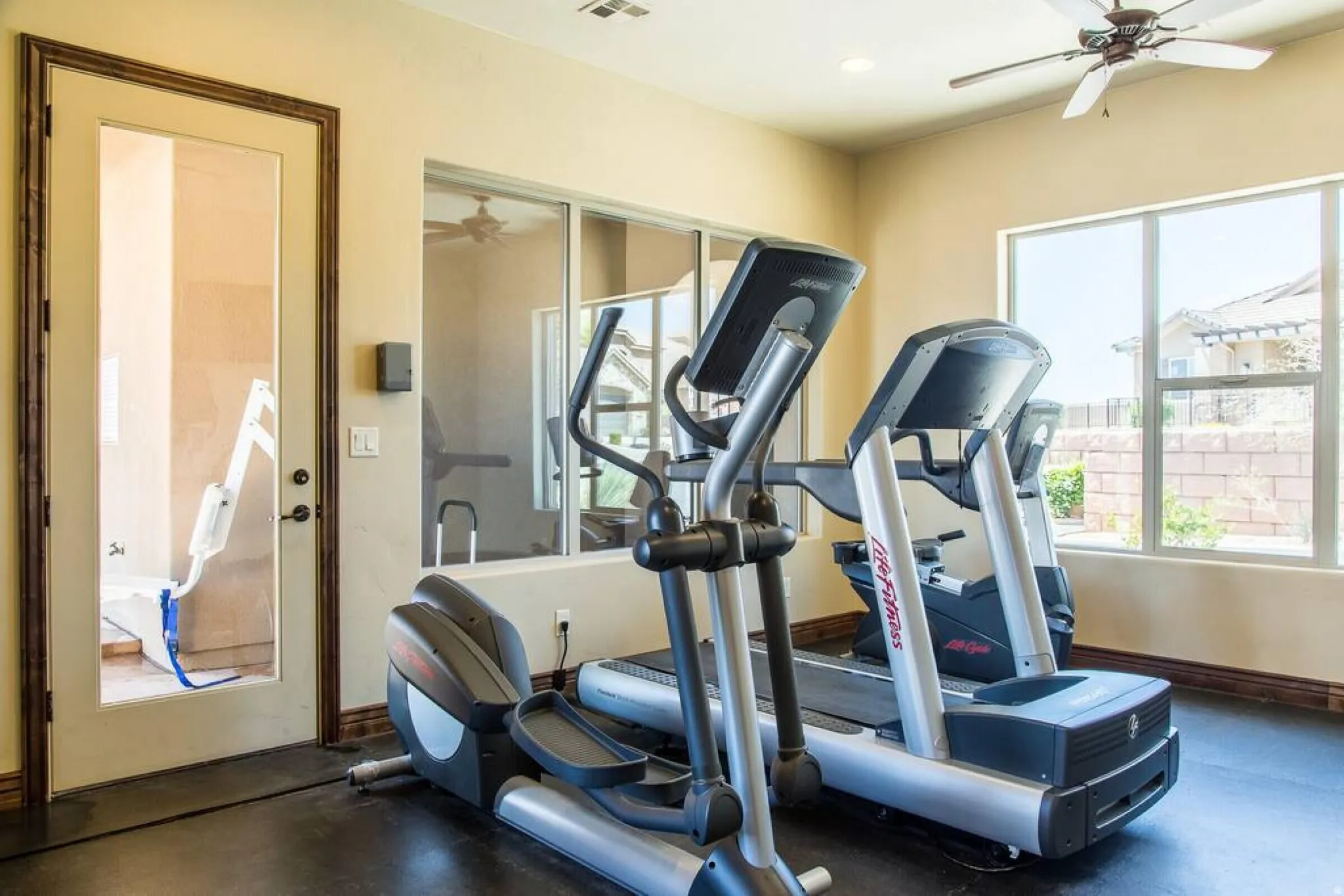 Workout area