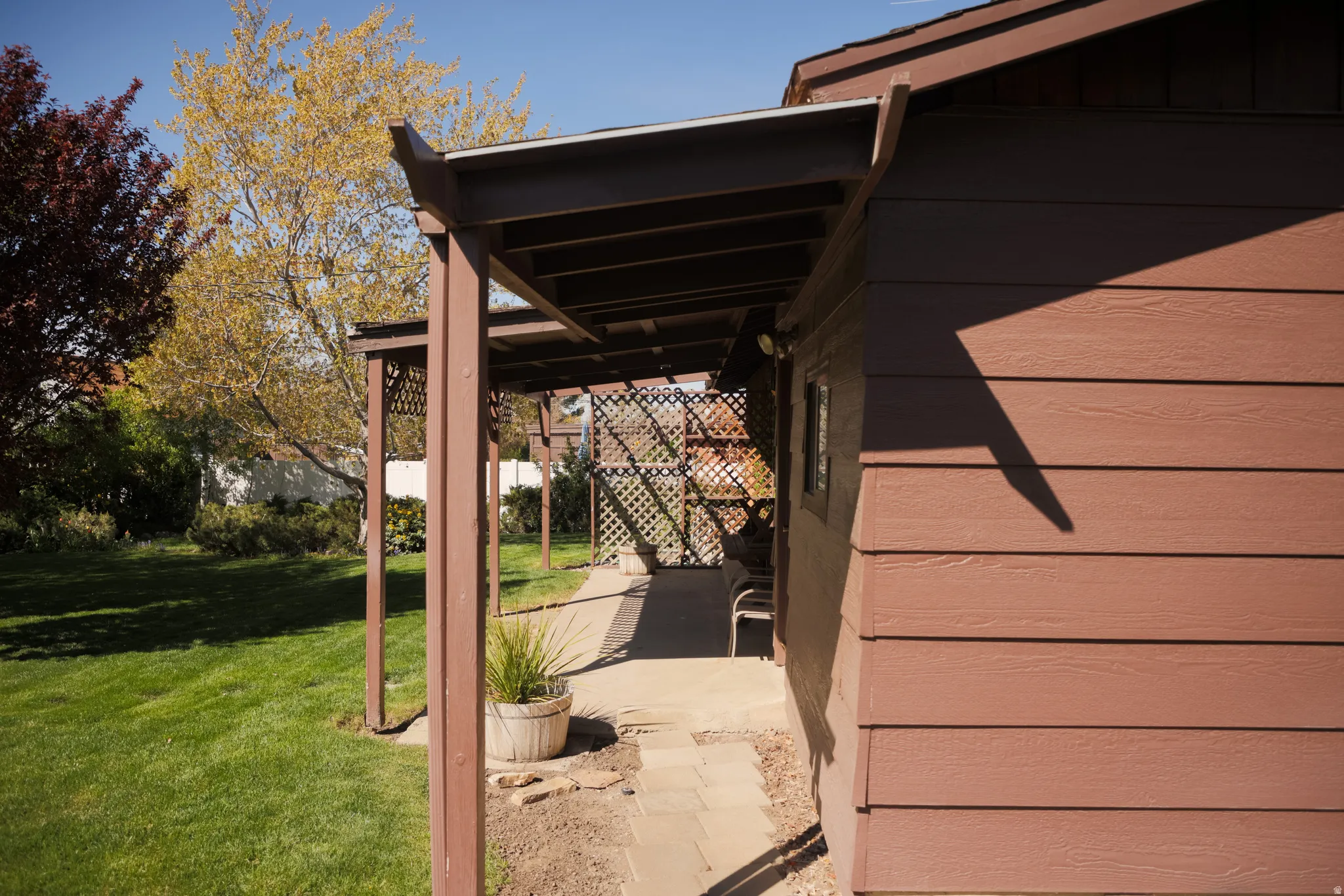 View of patio