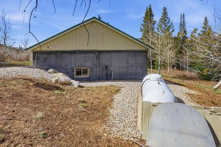 View of outdoor structure