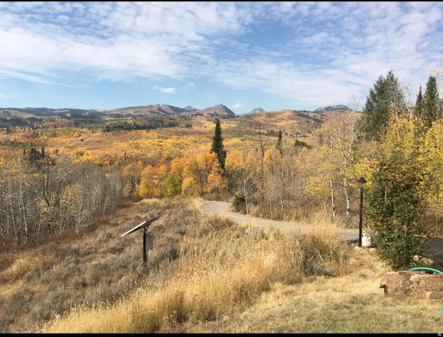 View of mountain background