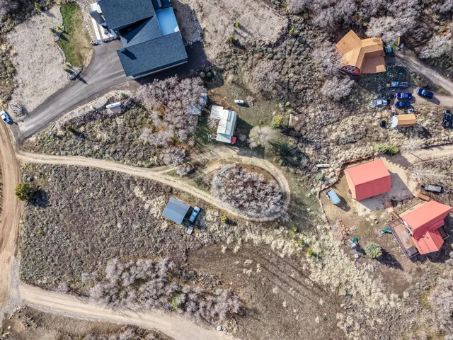 Aerial view of property's location