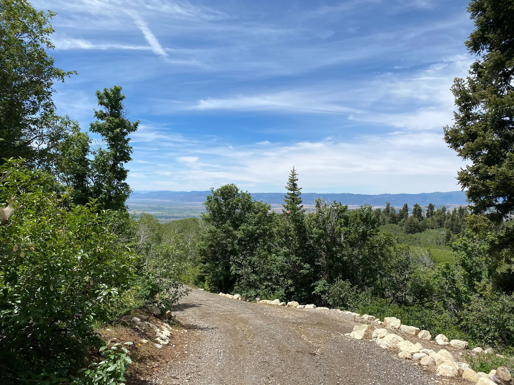 View of mountain backdrop