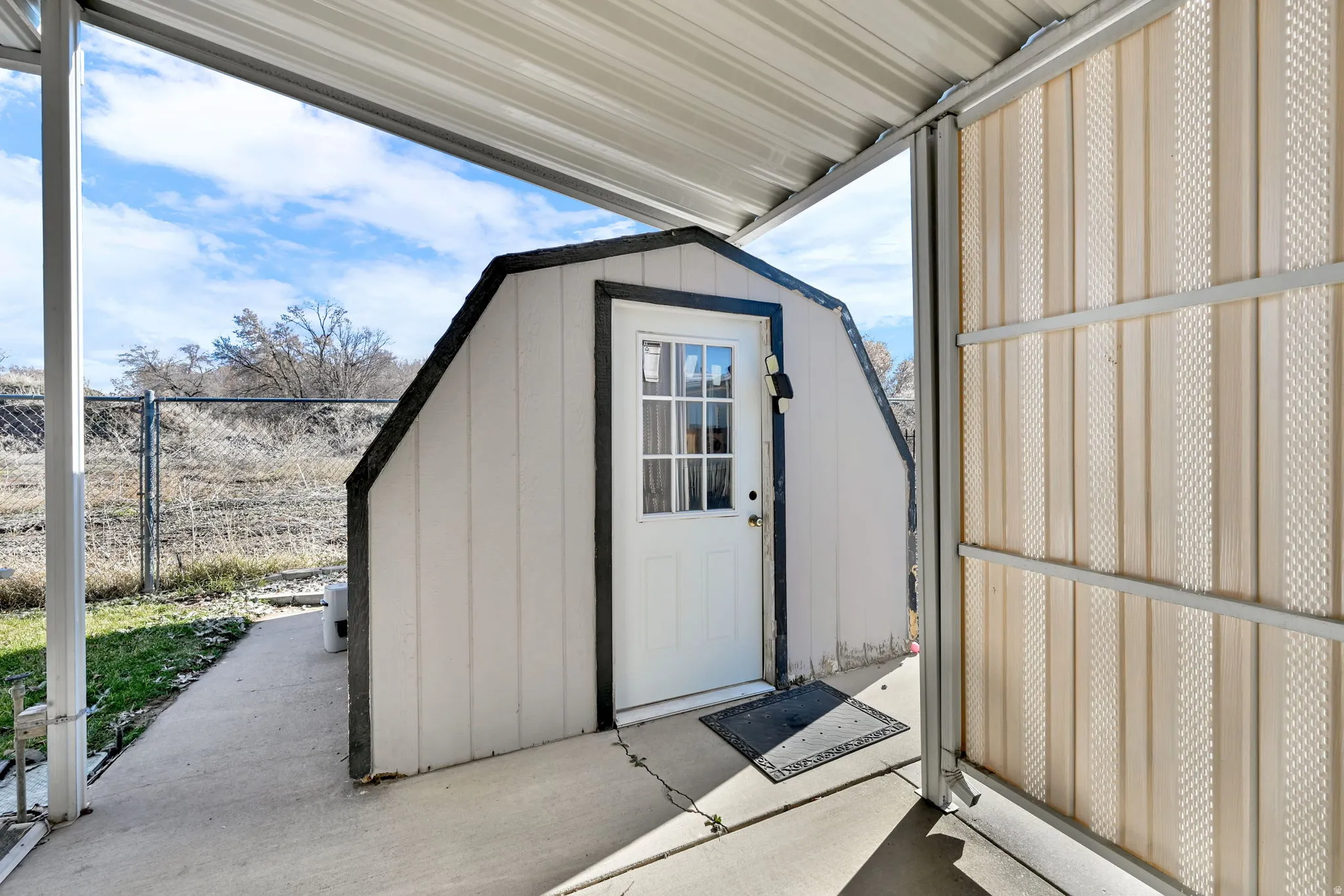 View of shed