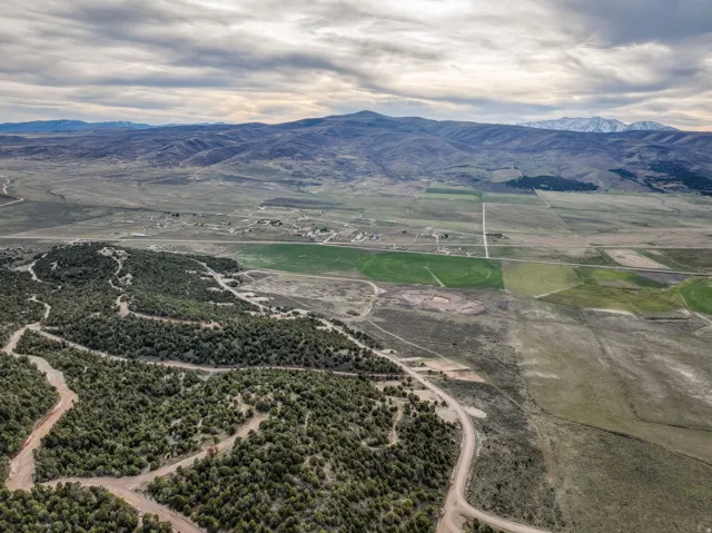Ariel view of Land