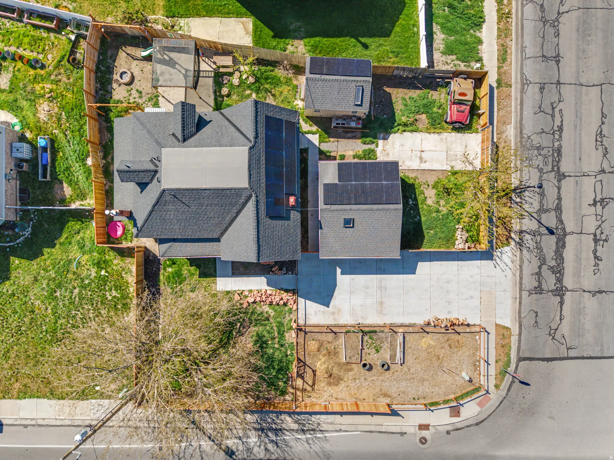 View of subject property