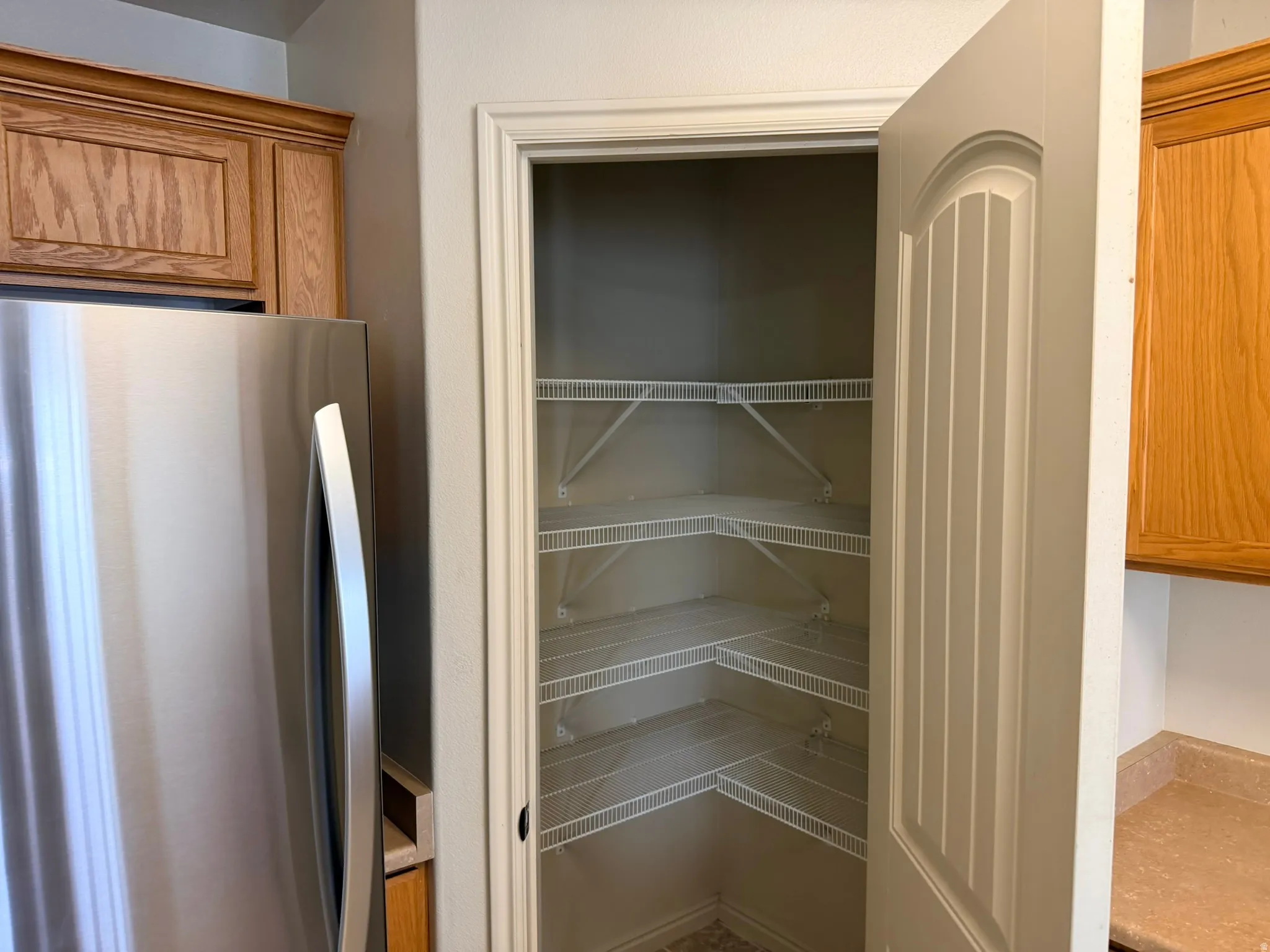 Large corner pantry