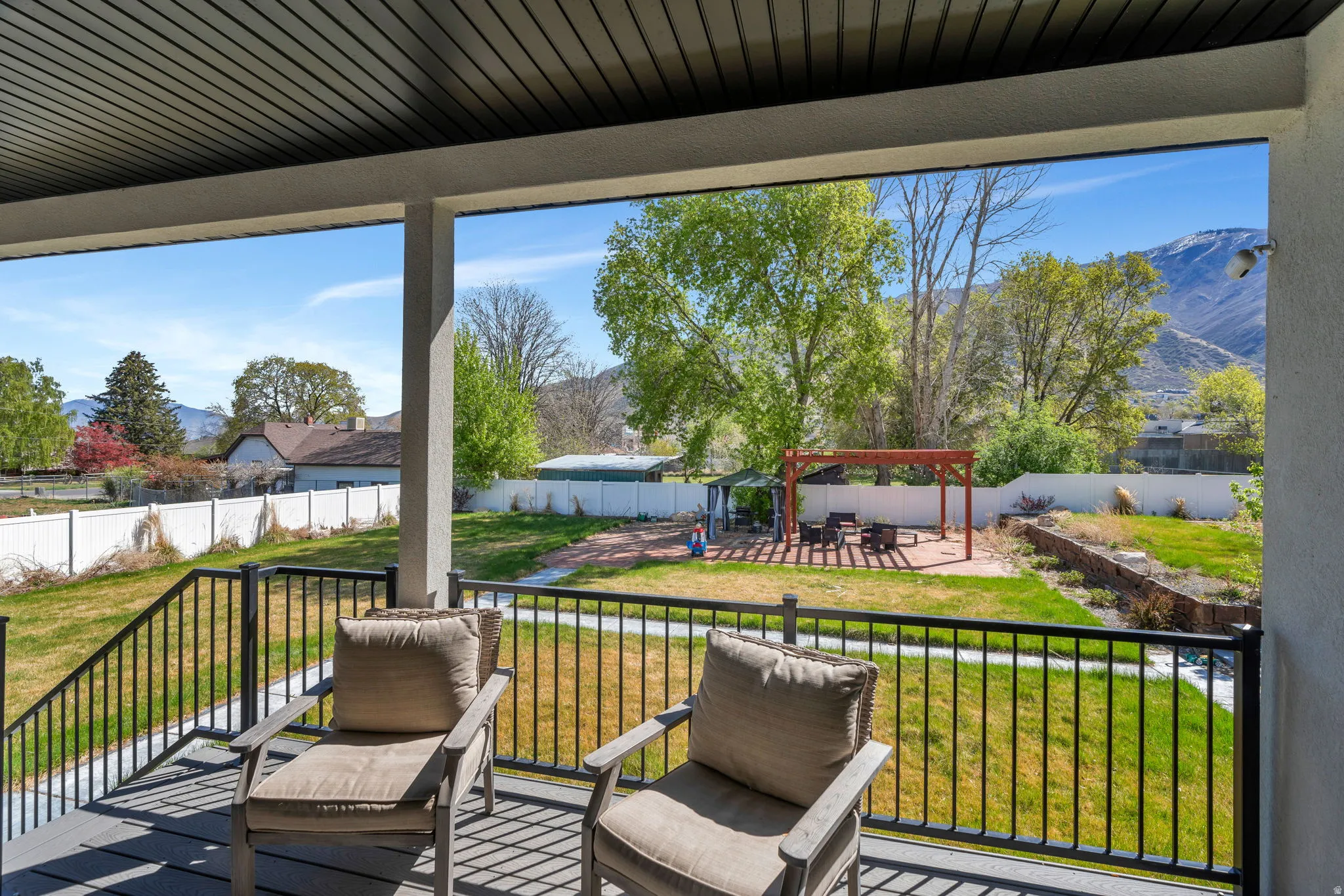 Covered deck