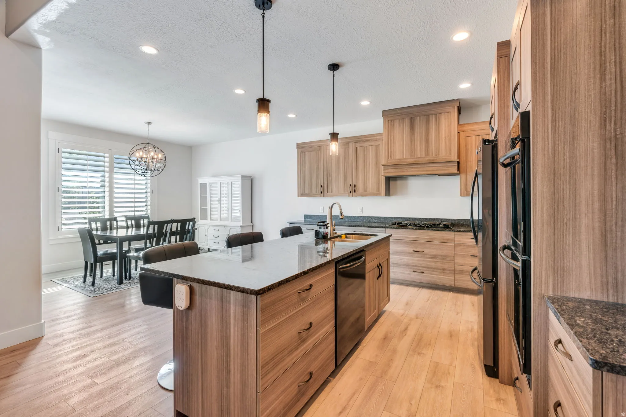 Beautiful wood cabinetry