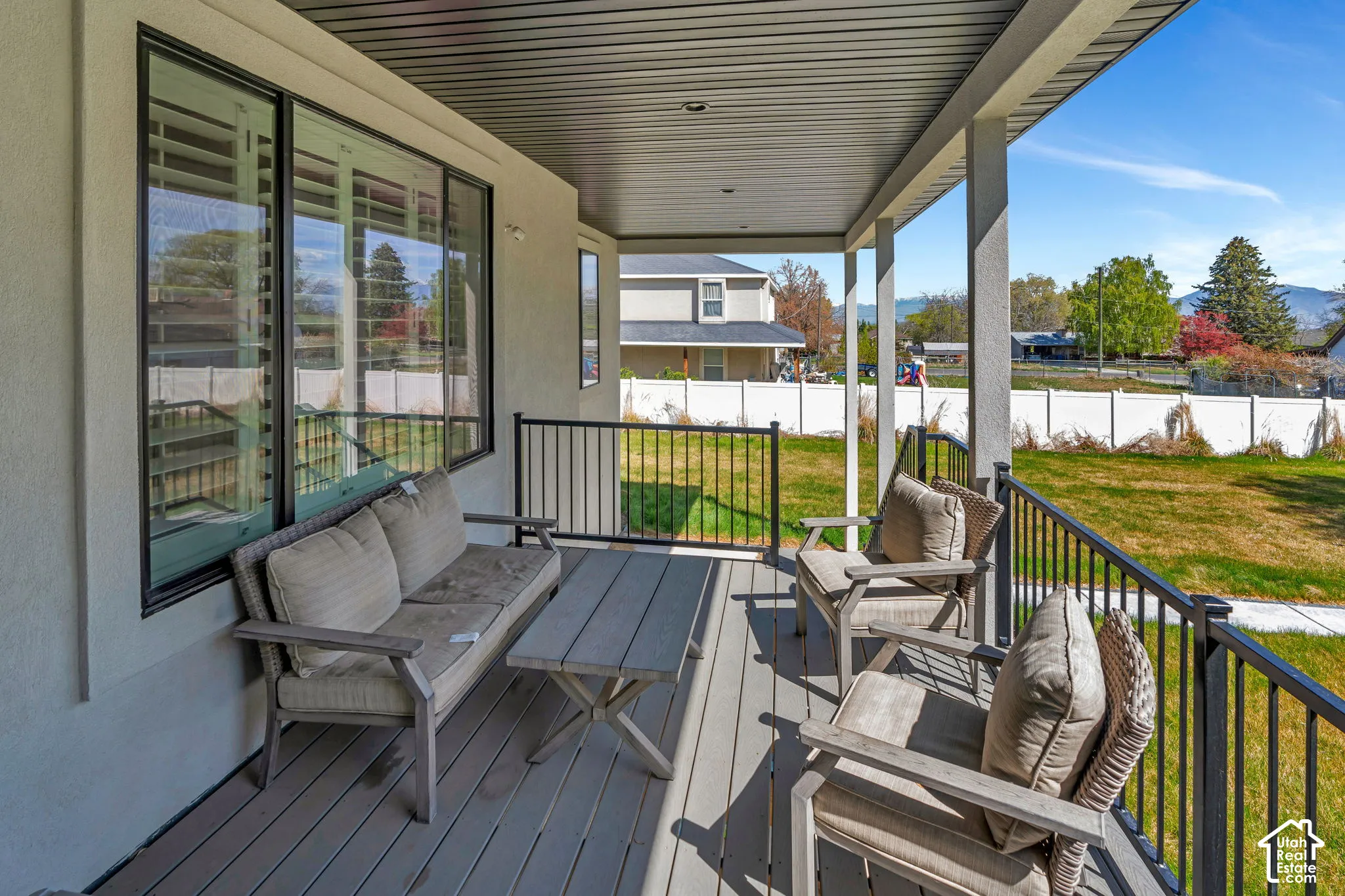 Covered deck
