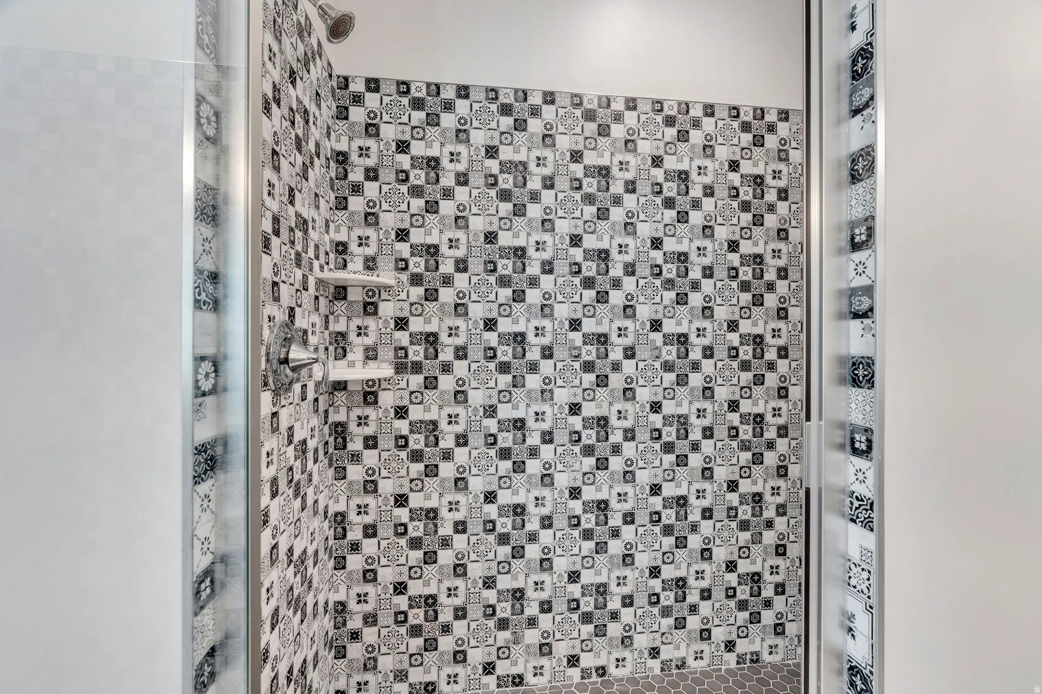 Beautiful tilework in all the bathrooms