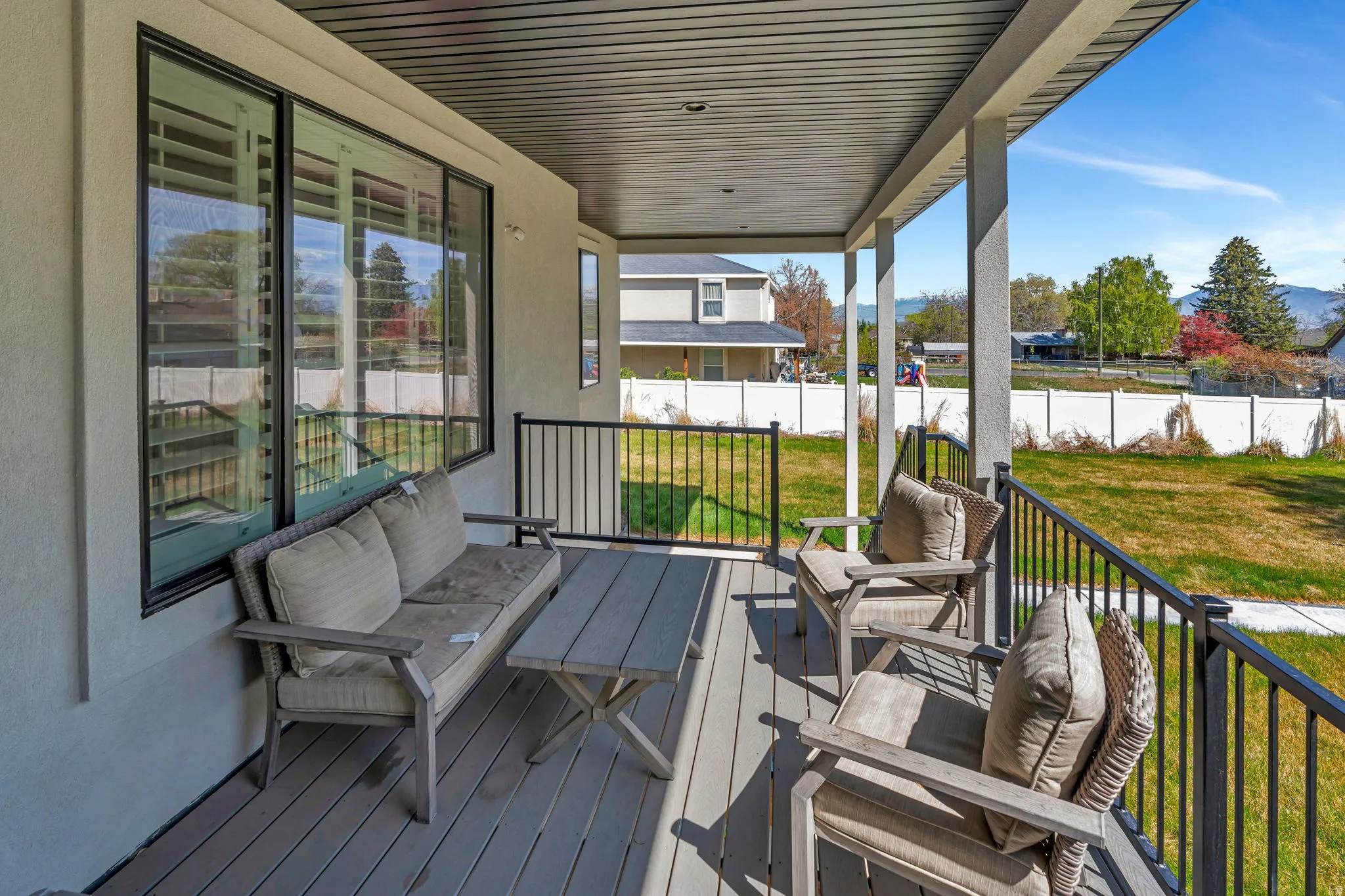 Covered deck