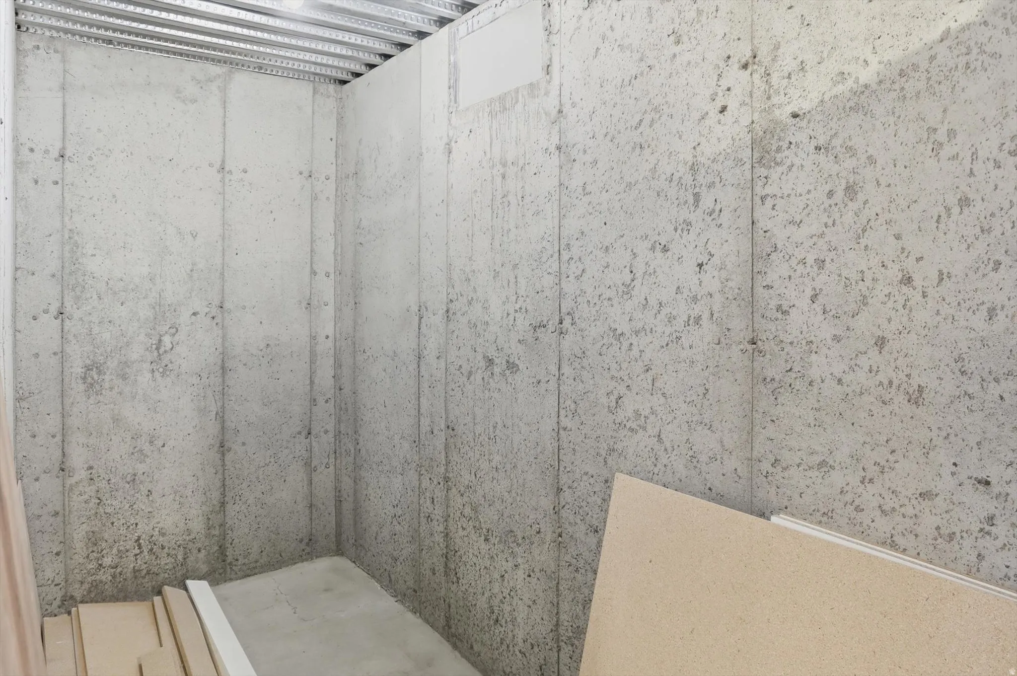 Basement cold storage room