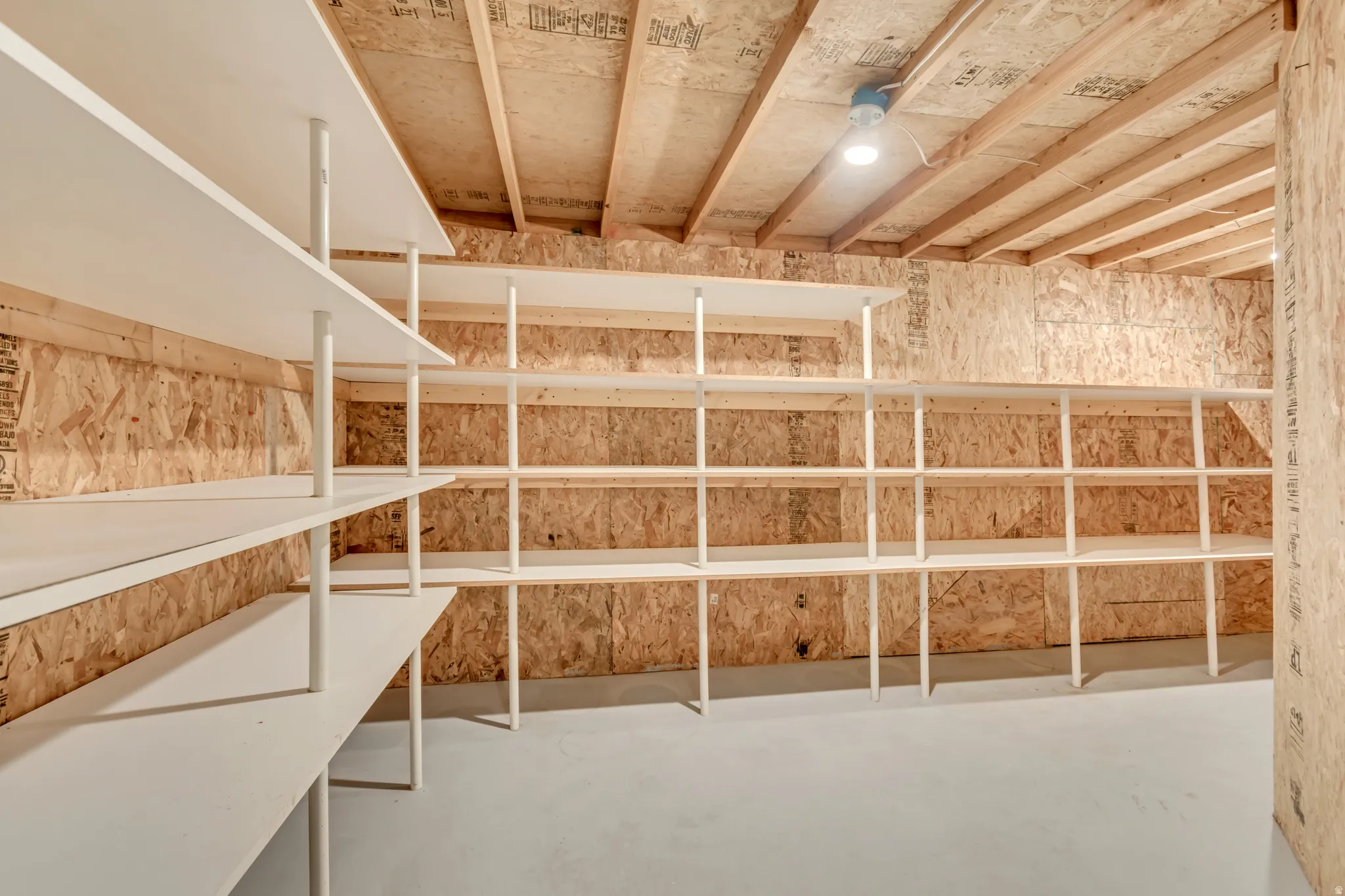 View of storage area