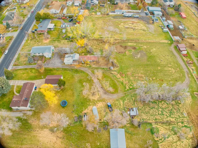 Aerial view of property's location