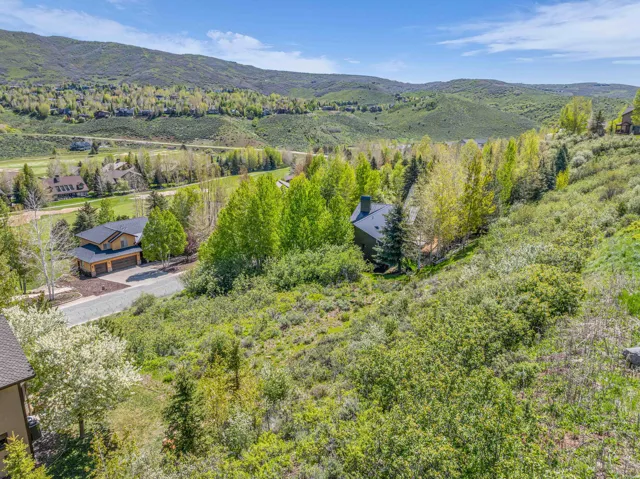Drone / aerial view of mountains