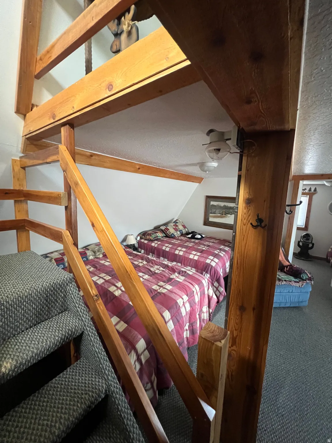 View of carpeted bedroom #1