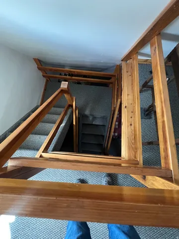 View of stairway