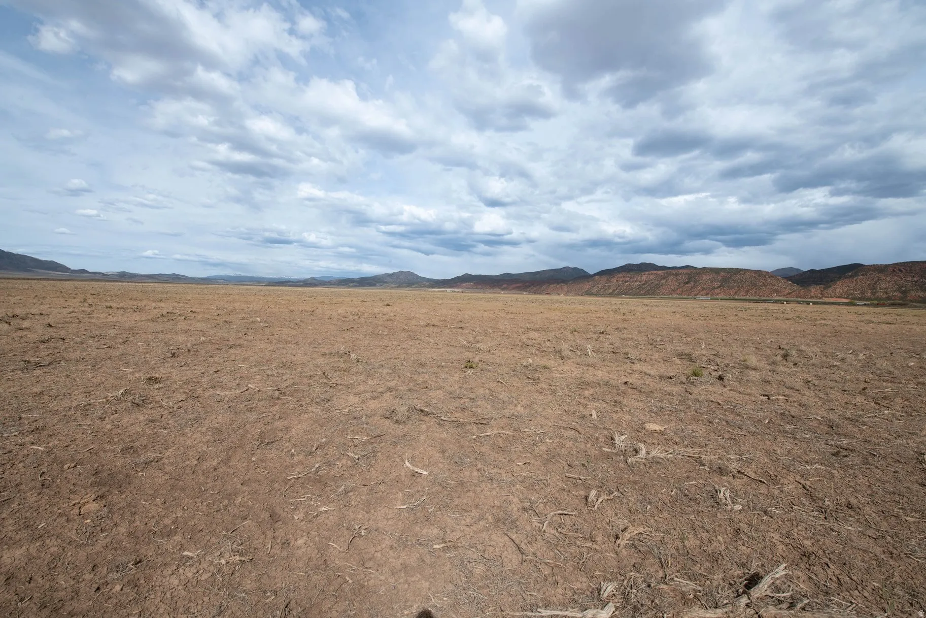 View of local wilderness with a mountainous background and rural landscape