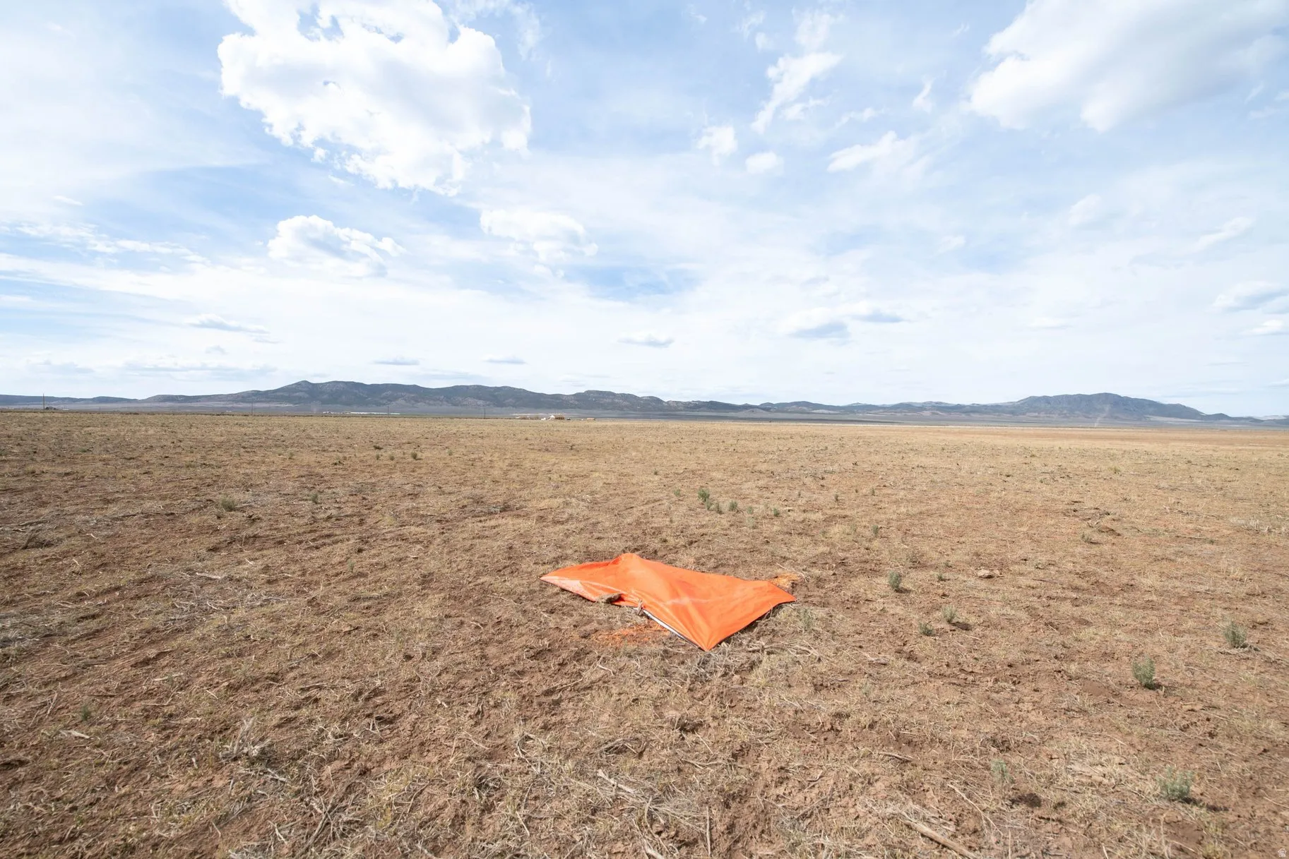 Exterior view of a mountain backdrop