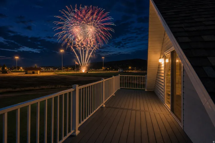 Located just steps from Garden City Park, pickleball courts, the fishing pond, community events, and the annual Raspberry Days festivities.