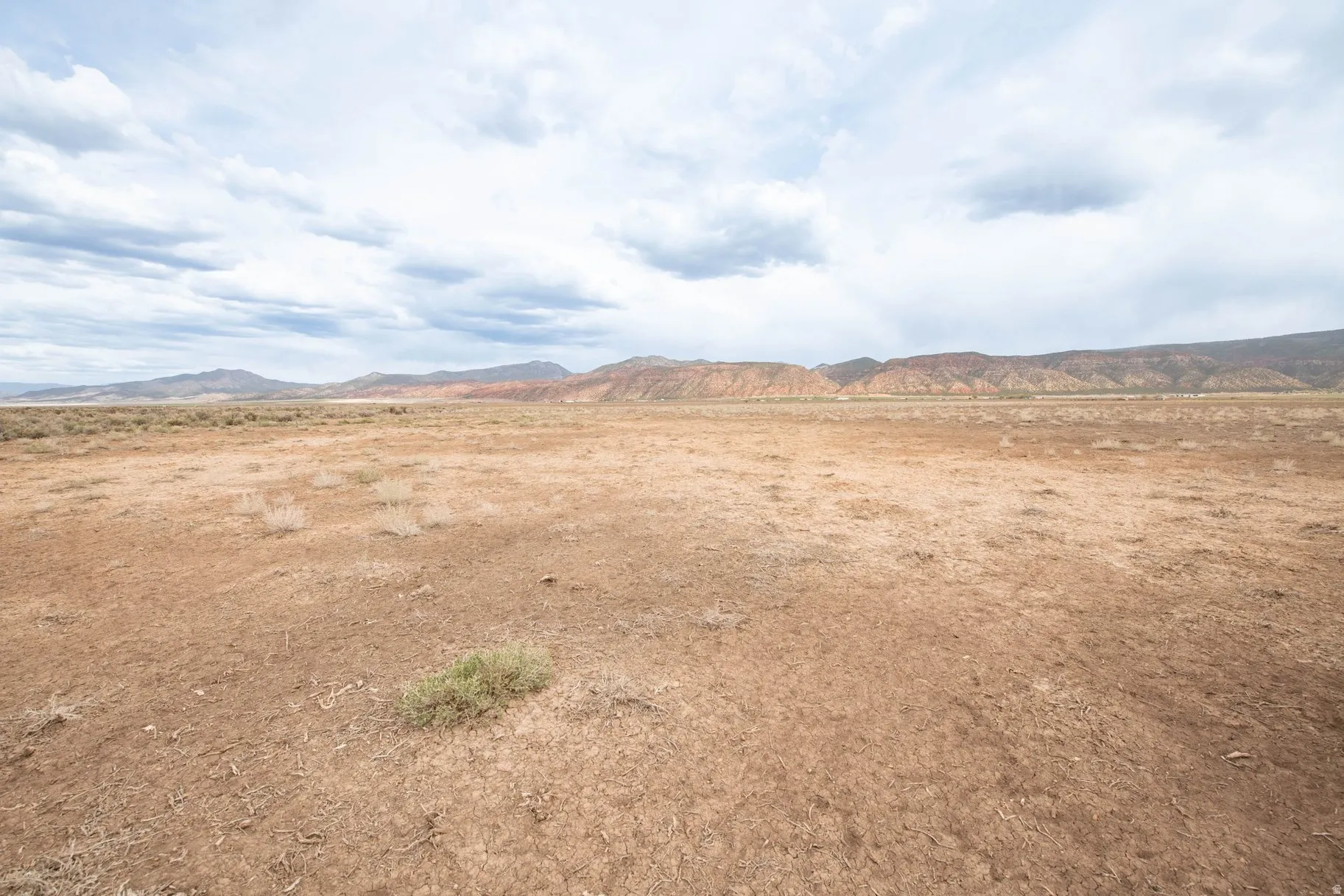 Mountain view with rural landscape