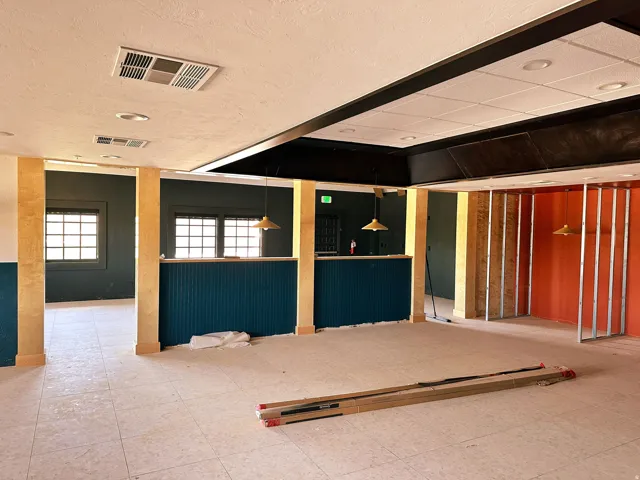 Restaurant area.