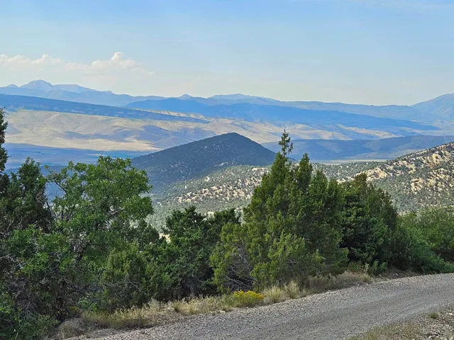 View of mountain background