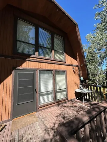 View of deck