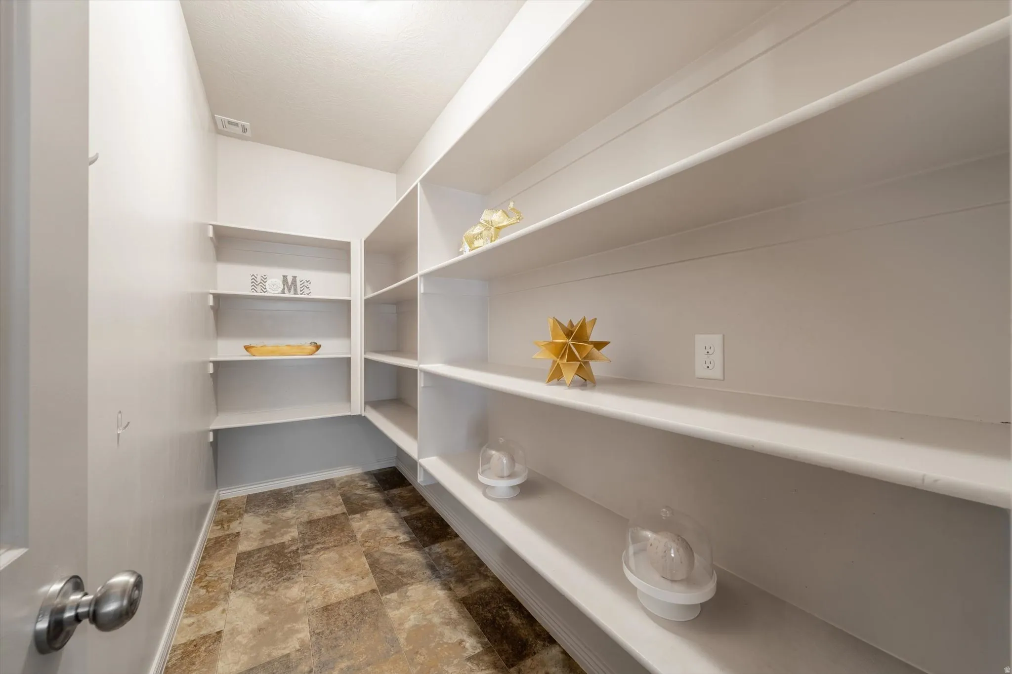 View of storage area
